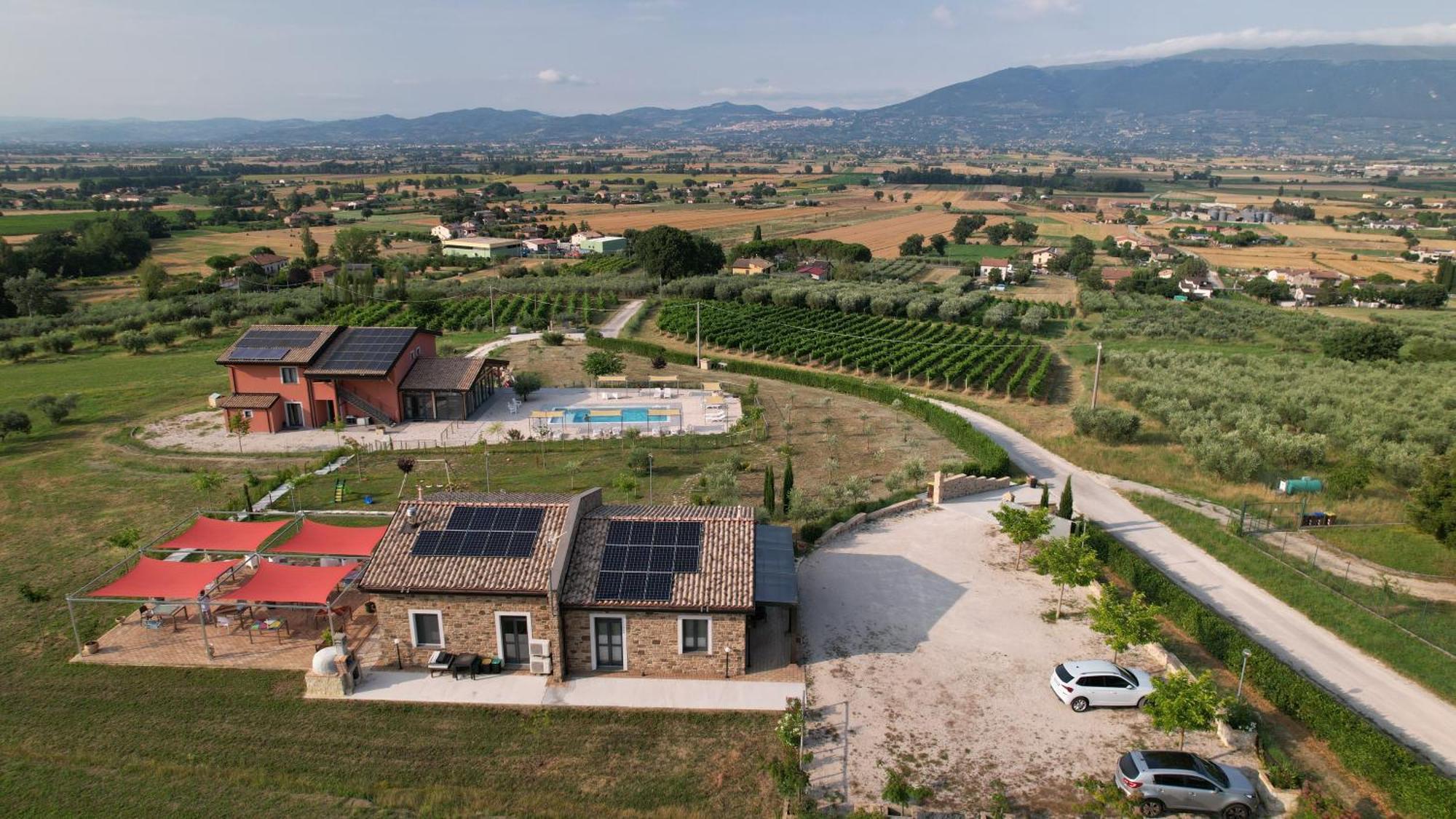 Agriturismo Incanto Della Natura Cannara Bagian luar foto
